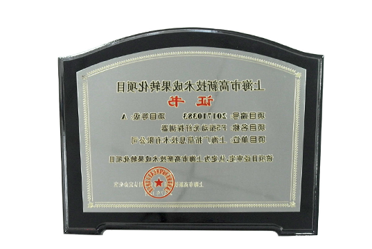 2015年上海市高新技术成果转化项目-F5振动光纤