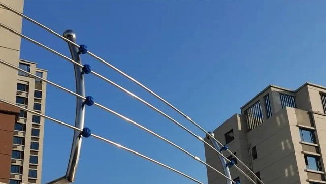 你见过弧形的不锈钢电子围栏吗？